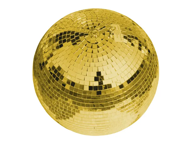 EUROLITE Mirror ball 30cm gold 